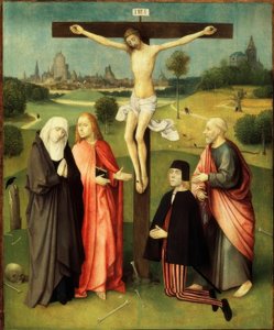 Ukrzyżowanie autorstwa Hieronymus Bosch