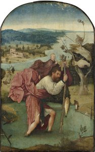 Niderlandzki: Święty Krzysztof niosący Dzieciątko Święty Krzysztof niosący Dzieciątko autorstwa Hieronymus Bosch