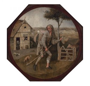 Holenderski: The Wayfarer The Wayfarer autorstwa Hieronymus Bosch