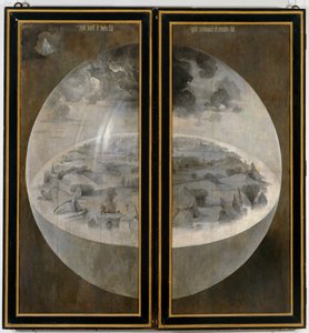 Ogród rozkoszy ... (obraz na drewnie) autorstwa Hieronymus Bosch