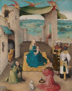 Adoracja Trzech Króli autorstwa Hieronymus Bosch