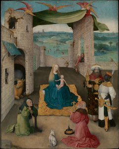 Pokłon Trzech Króli autorstwa Hieronymus Bosch