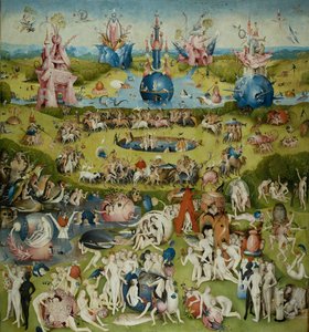 Ogród rozkoszy ziemskich autorstwa Hieronymus Bosch