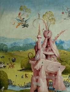 Ogród rozkoszy ziemskich, 1490-1500 autorstwa Hieronymus Bosch