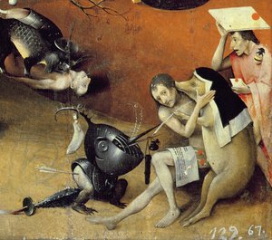 Ogród rozkoszy ziemskich, ok. 1500 (detal 3425) autorstwa Hieronymus Bosch