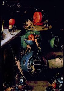 Sąd Ostateczny (Ołtarz): Fragment urny autorstwa Hieronymus Bosch