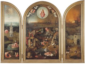Sąd Ostateczny, ok. 1490-1510 autorstwa Hieronymus Bosch