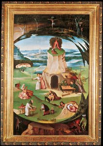 Siedem grzechów głównych autorstwa Hieronymus Bosch