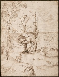 Człowiek drzewo autorstwa Hieronymus Bosch