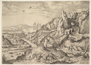 Abraham i Izaak w drodze do Ofiary, 1558.