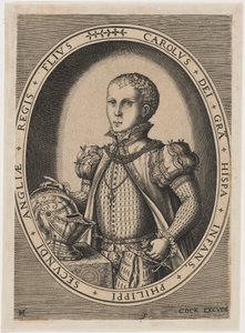 Don Carlos, książę Asturii autorstwa Hieronymus Cock