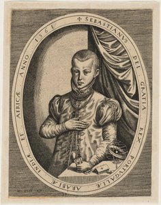 Sebastian, król Portugalii autorstwa Hieronymus Cock