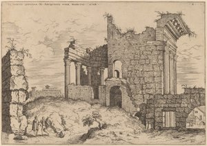 Drugi widok forum Nerva autorstwa Hieronymus Cock