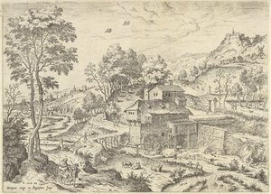 Lot do Egiptu Pejzaże ze scenami biblijnymi i mitologicznymi (tytuł serii)