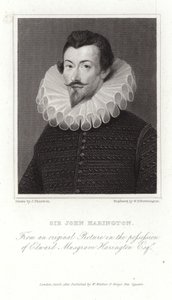 Portret Sir Johna Haringtona autorstwa Hieronymus Custodis