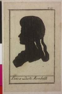 Luisa Mombelli autorstwa Hieronymus Loschenkohl