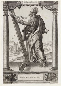 H. Judasz Taddeus S. Ivdas Thadevs (tytuł na obiekcie) Chrystus i dwunastu apostołów i św. Paweł (tytuł serii)