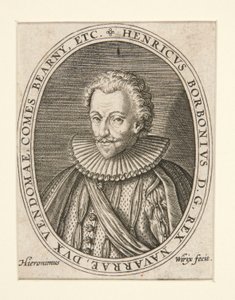 Król Henryk IV autorstwa Hieronymus Wierix