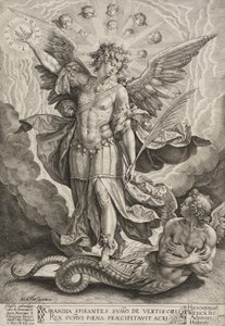 Św. Michał triumfujący nad smokiem, 1584