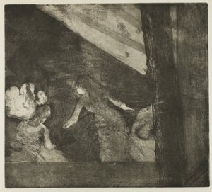 W Café des Ambassadeurs autorstwa Hilaire Germain Edgar Degas