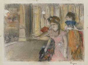 Piosenkarze na scenie autorstwa Hilaire Germain Edgar Degas
