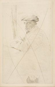 Grawer Joseph Tourny autorstwa Hilaire Germain Edgar Degas