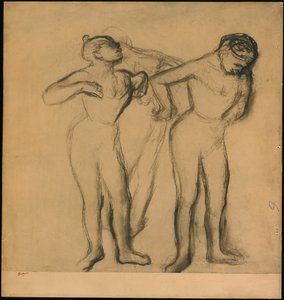 Trzech tancerzy autorstwa Hilaire Germain Edgar Degas