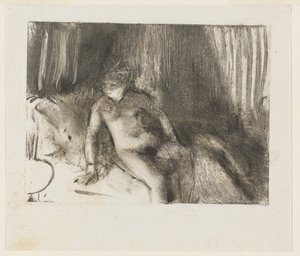 Oczekiwanie autorstwa Hilaire Germain Edgar Degas