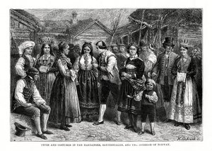 Typy i stroje w Norwegii, 1879.