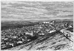 Widok El Kef, Tunezja, ok. 1890 r.