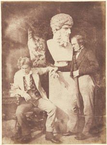 D.O. Hill i profesor James Miller autorstwa Hill and Adamson