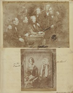 Portret grupowy. autorstwa Hill and Adamson