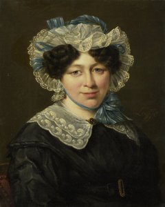 Portret Marii Adriany van der Sluys autorstwa Hillebrand Dirk Loeff