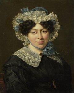 Portret Marii Adriany van der Sluys, żony Hermanusa Martinusa Eekhout autorstwa Hillebrand Dirk Loeff