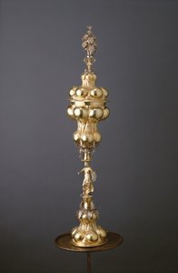 Medingen Minerva Cup, ok.1650 (srebro i srebro) autorstwa Hinrich Ohmssen