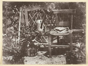 Krzesło w ogrodzie, 184250, druk 1965.