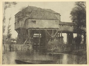 Młyn Saint-Ouen autorstwa Hippolyte Bayard