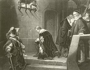 Hrabia Strafford idzie na egzekucję autorstwa Hippolyte Delaroche
