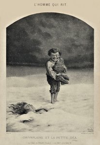 Człowiek, który się śmieje - Gwynplaine i Little Dea