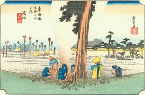 Hamamatsu autorstwa Hiroshige