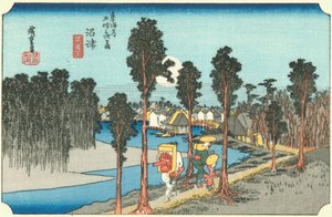 Numazu autorstwa Hiroshige