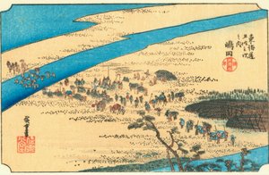 Shimada autorstwa Hiroshige