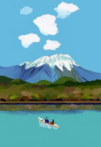 Randki nad jeziorem autorstwa Hiroyuki Izutsu