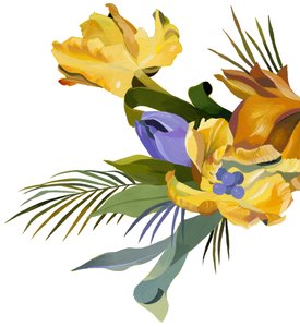 Żółty tulipan