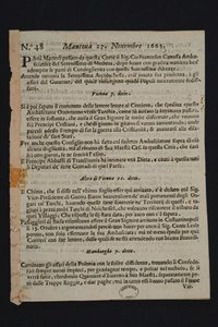 Gazzetta di Mantova - najstarsza włoska gazeta, 1665 autorstwa Historic Object