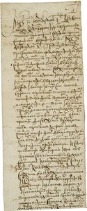 List mnichów Sołowieckich odmawiających nowych ksiąg służbowych 8 czerwca 1658 1658