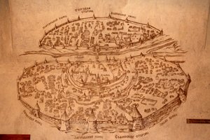 Mapa Nowogrodu, XVII wiek