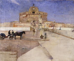 Castello Sant „Angelo, Rzym, 1896