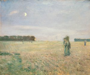 Koniec dnia (olej na płótnie) autorstwa Hjalmer Eilif Emanuel Peterssen