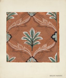 Papier ścienny, ok. 1939.